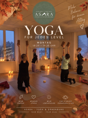 Montag Vinyasa - Abend Yoga Einsteiger  14.09.26